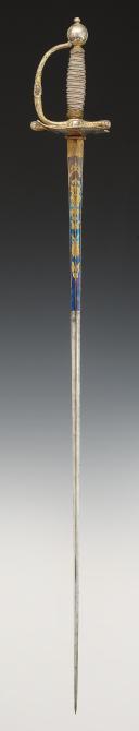 Photo 8 : SUPERIOR OFFICER'S SWORD OF THE FRENCH GENDARMERIE, Former Monarchy, circa 1767-1780. 32287