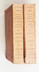 SEGUR COMTE DE - Histoire de Napoléon et de la Grande Armée pendant l'année 1812. 4e édition avec un atlas, 2 tomes.