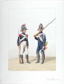 1819. Gendarmerie Royale de Paris.