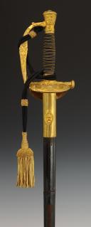 ÉPÉE D'OFFICIER D'INFANTERIE DE LA GARDE IMPÉRIALE, modèle 1860, Second Empire. 26869