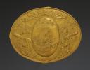 GIBERNE PLATE BELONGING TO THE PARIS NATIONAL GUARD TROOPS, 1789 MODEL, Constitutional Monarchy. 30893