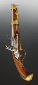 PISTOLET D'ARÇON, modèle de 1763-1766, deuxième type, 1775. Ancienne Monarchie règne de Louis XVI. 34632