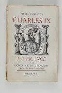 CHAMPION (Pierre) -  " Charles IX "