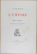 Photo 2 : BOUCHOT (Henri) - " Le luxe Français : L'Empire " - 93 illustrations documentaires - Paris 