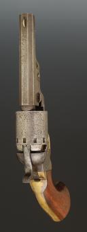 Photo 2 : US MAUHATTAN REVOLVER, 3C caliber, Series III with five rounds, United States of America (1859-1868). 33594