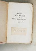 Photo 3 : SEGUR. (Comte de). Histoire de Napoléon et de la Grande Armée pendant l'année 1812. 4e édition avec un atlas.