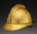Photo 3 : CASQUE TROUPE DE SAPEURS-POMPIERS DE LA COMMUNE DE LATILLÉ, type 1895, Troisième République. 24542
