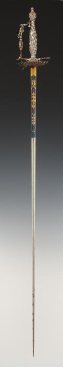 Photo 3 : COURT SWORD WITH MARCASITE-SET STEEL, reign of Louis XVI, Ancient Monarchy, dating from 1790. Inventory number 3228.