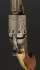 Photo 3 : US MAUHATTAN REVOLVER, 3C caliber, Series III with five rounds, United States of America (1859-1868). 33594