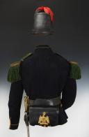 Photo 4 : UNIFORM OF CORPORAL FRÉDériC THÉBAULT, OF THE FOOT HUNTER BATTALION OF THE IMPERIAL GUARD, Second Empire. 26846
