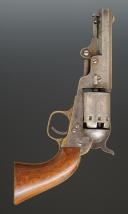 Photo 4 : US MAUHATTAN REVOLVER, 3C caliber, Series III with five rounds, United States of America (1859-1868). 33594