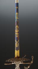 Photo 5 : COURT SWORD WITH MARCASITE-SET STEEL, reign of Louis XVI, Ancient Monarchy, dating from 1790. Inventory number 3228.