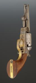 Photo 5 : US MAUHATTAN REVOLVER, 3C caliber, Series III with five rounds, United States of America (1859-1868). 33594