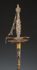 Photo 6 : COURT SWORD WITH MARCASITE-SET STEEL, reign of Louis XVI, Ancient Monarchy, dating from 1790. Inventory number 3228.