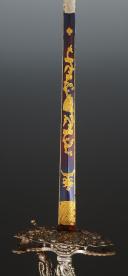 Photo 9 : COURT SWORD WITH MARCASITE-SET STEEL, reign of Louis XVI, Ancient Monarchy, dating from 1790. Inventory number 3228.