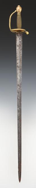 Photo 2 : FORTE-ÉPÉE DE CAVALIER, modèle 1680 évolué, Ancienne Monarchie (vers 1700-1720). 30417