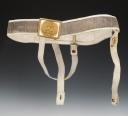 Photo 2 : CEINTURON D'OFFICIER DE CUIRASSIERS OU LANCIERS DE LA GARDE, Second Empire. 27039-2