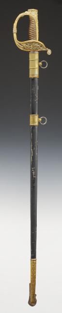 Photo 2 : FANTASY INFANTRY OFFICER SWORD IN THE SPIRIT OF THE CHASSEURS DE VINCENNES MODEL, July Monarchy. 32234