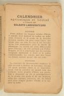 Photo 2 : Almanach du troupier pour 1909 – joyeux et sérieux