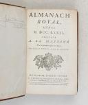 Photo 3 : Almanach royal - 1781