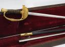Photo 3 : OFFICER'S AIDE-DE-CAMP SWORD PRESENTED IN A CASE, Second Empire - Third Republic. 29530R