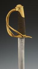 Photo 4 : LIGHT CAVALRY SABRE, model 1822, Restoration period. Item number 33782-1.