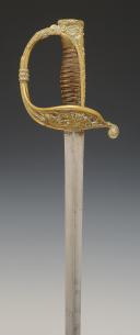 Photo 5 : FANTASY INFANTRY OFFICER SWORD IN THE SPIRIT OF THE CHASSEURS DE VINCENNES MODEL, July Monarchy. 32234