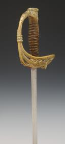 Photo 6 : FANTASY INFANTRY OFFICER SWORD IN THE SPIRIT OF THE CHASSEURS DE VINCENNES MODEL, July Monarchy. 32234