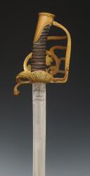 Photo 7 : SABRE DE GRENADIERS À CHEVAL DE LA MAISON DU ROI, modèle 1814 modifié 1816, Restauration. 32703