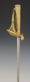 Photo 9 : FANTASY INFANTRY OFFICER SWORD IN THE SPIRIT OF THE CHASSEURS DE VINCENNES MODEL, July Monarchy. 32234
