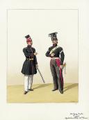 1830. Garde Royale. Lanciers. Maréchal des Logis-Chef, Maréchal-Ferrant.