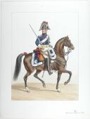1819. Gendarmerie Royale de Paris.
