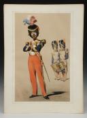 Photo 2 : ARMAND-DUMARESQ - Uniformes de la Garde Impériale en 1857 : Régiment des Grenadiers de la Garde : tambour-major. 27996-6