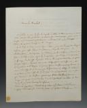Photo 2 : SET OF THREE SIGNED LETTERS FROM GENERAL COUNT HONORÉ MAXIME GAZAN TO MARSHAL DUKE OF DALMATIA, April 22 and (2 letters) April 24, 1814. 18906-19.