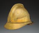 Photo 3 : FIREFIGHTER HELMET OF THE CHAUVIGNY COMMUNE ENGINEER TROOPS, 1895 type, Third Republic. 24536.