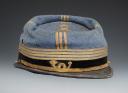 Photo 3 : CAPTAIN Olivier LE GONIDEC de TRAISSAN'S KEPI OF THE PONTIFICAL ZOUAVES, Second Empire, 1870. Item number: 32197