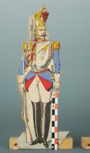 Photo 4 : SOLDATS DE STRASBOURG : 2 CENT-GARDES DE NAPOLÉON III, SECOND EMPIRE.