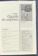 Photo 4 : GAZETTE DES UNIFORMES, ALBUMS 1975 À 1978.
