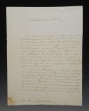 Photo 4 : SET OF THREE SIGNED LETTERS FROM GENERAL COUNT HONORÉ MAXIME GAZAN TO MARSHAL DUKE OF DALMATIA, April 22 and (2 letters) April 24, 1814. 18906-19.