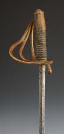 Photo 7 : SABRE TROUPE DE CAVALERIE AMÉRICAINE, modèle 1840, seconde moitié du XIXème siècle, Guerre de Sécession. 32308