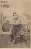 Photo 9 : CAPTAIN Olivier LE GONIDEC de TRAISSAN'S KEPI OF THE PONTIFICAL ZOUAVES, Second Empire, 1870. Item number: 32197