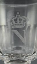 BACCARAT NAPOLEON III CRYSTAL GLASS, Second Empire. 28281R