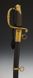 SABRE DE TROUPES À PIED DE SOUS-OFFICIER D'INFANTERIE DE LA GARDE IMPÉRIALE, modèle 1854, Second Empire. 28190-1