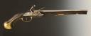 PISTOLET D'ARÇON PRÉ-RÈGLEMENTAIRE, Premier tiers du 18° siècle, règne de Louis XIV. 34634