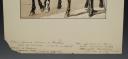 Photo 2 : ROUSSELOT LUCIEN, OFFICIERS DE CUIRASSIERS PREMIER EMPIRE (1809) : Aquarelle originale, destinée aux Cartes du Commandant Bucquoy, XXème siècle. 26646-3
