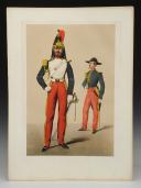 Photo 2 : ARMAND-DUMARESQ - Uniforms of the Imperial Guard in 1857: Dragon Regiment: officer. 27996-7