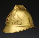 Photo 2 : HELMET FOR FIREFIGHTERS OF THE TOWN OF VEXAINCOURT, 1895 type, Third Republic. 24517