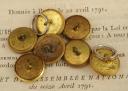 Photo 2 : LOT OF SEVEN LARGE-SIZED FOREIGN LEGION BUTTONS, Third Republic. 20737-4