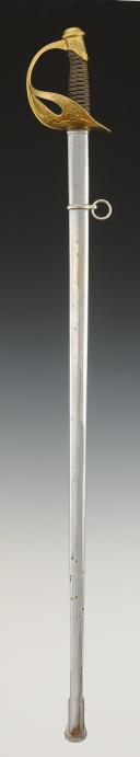 Photo 2 : SABRE D'OFFICIER DES TROUPES À PIED, modèle 1923, Troisième République. 29508