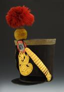 Photo 3 : ARTILLERY STAFF OFFICER'S SHAKO, model 1830, July Monarchy. 29145